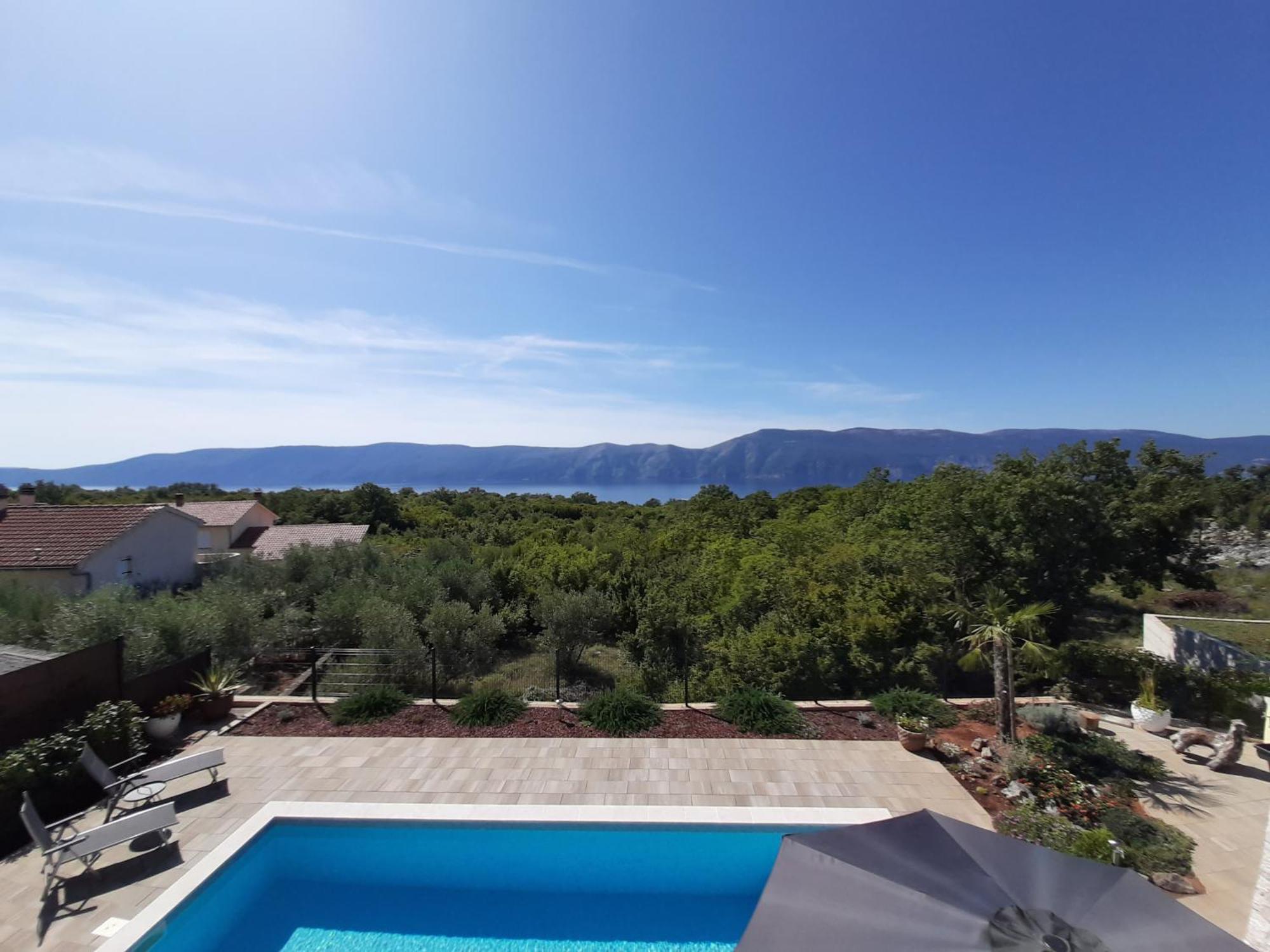 Luxury Villa Lidija Brzac Bagian luar foto