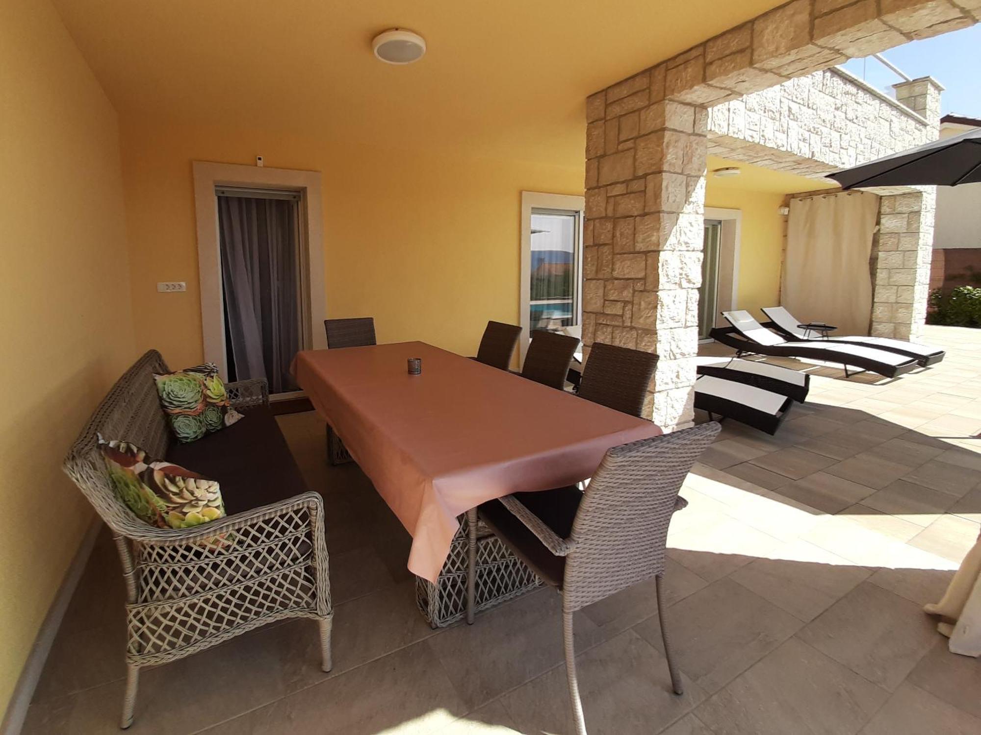 Luxury Villa Lidija Brzac Bagian luar foto